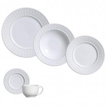 Aparelho de Jantar Branco - 30 Peças