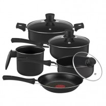 Jogo de Panelas Preto - 5 Peças